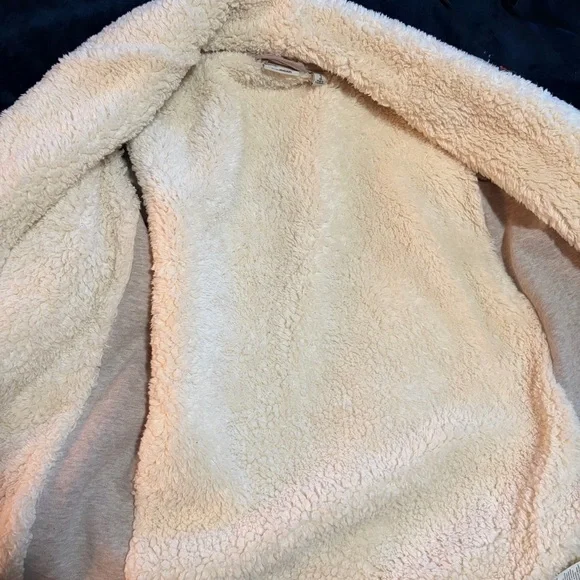 L.L.Bean 1912 Sherpa-Lined Cardigan Jacket – Oatmeal Heather – Small - Picture 8 of 8